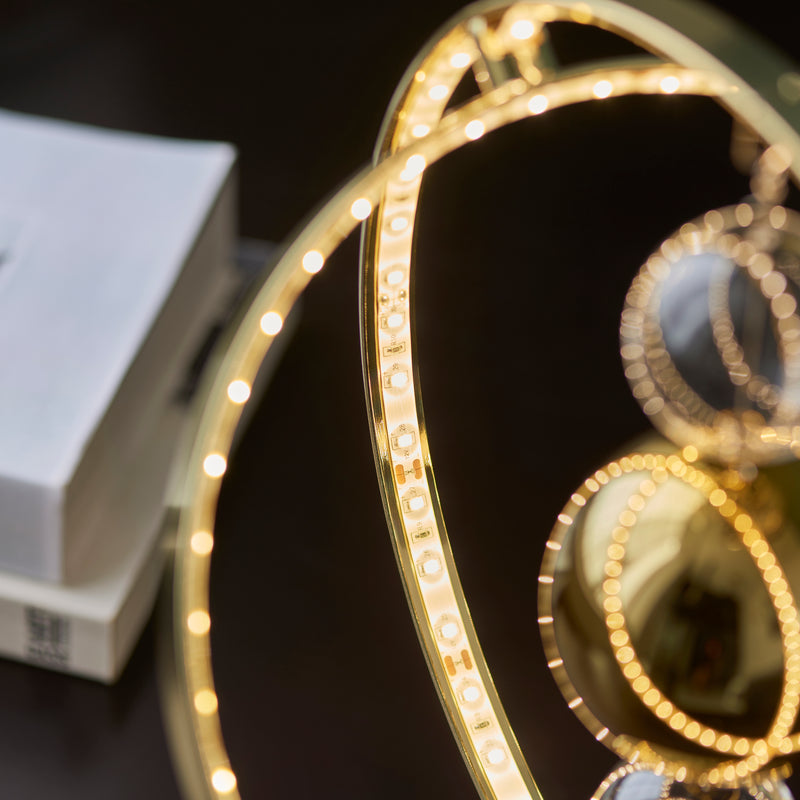 Muni Table Lamp Gold Effect