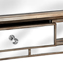 The Belfry Collection 2 Drawer Mirrored Console Table