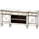 The Belfry Collection Mirrored Media Unit