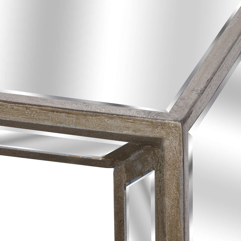 Augustus Mirrored Console Table