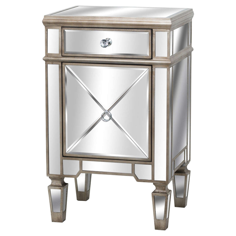The Belfry Collection One Draw One Door Bedside