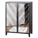 Soho Black Collection Large 2 Door Bar