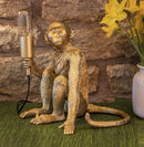 George The Monkey Gold Table Lamp