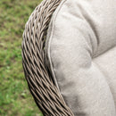 Calvi 6 Seater Outdoor Dining Set Natural Beige or Grey Colour with Table x 1 / Chair x 6