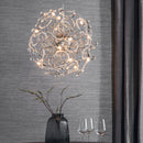 Gabriella 16 Light Pendant Chrome Plate Clear Crystal K9 Glass