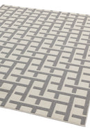 ANTIBES AN03 WHITE GREY GRID