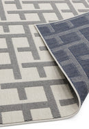 ANTIBES AN03 WHITE GREY GRID