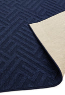 ANTIBES AN05 BLUE LINEAR RUG