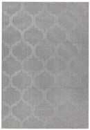 ANTIBES AN01 GREY TRELLIS RUG