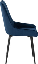 Avery Chair Sapphire Blue Velvet