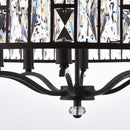 ENDON LIGHTING BELLE 8LT PENDANT (DARK BRONZE)