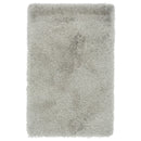 Cascade Silver Luxury Polyester Rug by Asiatic