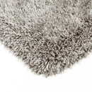 Cascade Silver Luxury Polyester Rug by Asiatic