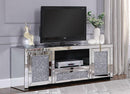 Sparkle Crushed Diamond Mirrored TV Unit Media Stand