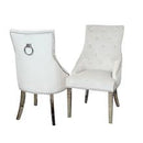 Duka Dining Chair ALL COLOURS with Plain Knocker & Plain Back
