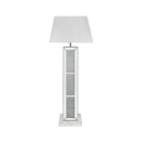 Milano Mirror Brick Floor Lamp With White Shade or Black Shade