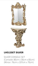 French Ornate Console Table and Mirror set