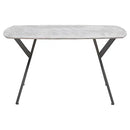 Athens Dining Set Concrete Effect Grey with 4 Chairs