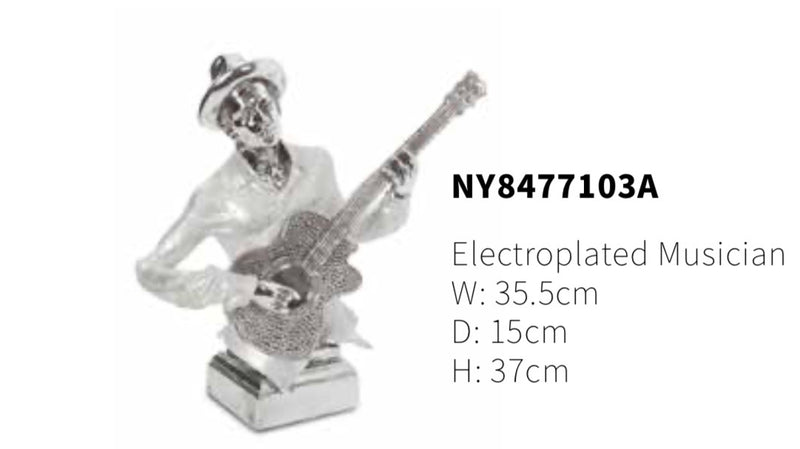 Electroplated Musician Great Ornament decoration