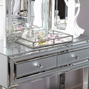 Grey Manhattan Mirror Console Table