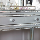 Grey Manhattan Mirror Console Table