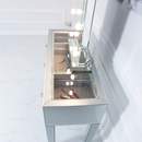 Grey Manhattan Mirror 3 Drawer Dressing Table