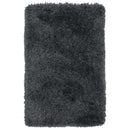 Cascade Slate Luxury Polyester Rug by Asiatic