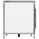 White Gloss Charisma 2 Door TV Unit